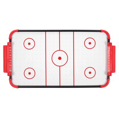 10. Meteor Airhockeytisch schwarz/rot