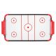 10. Meteor Airhockeytisch schwarz/rot