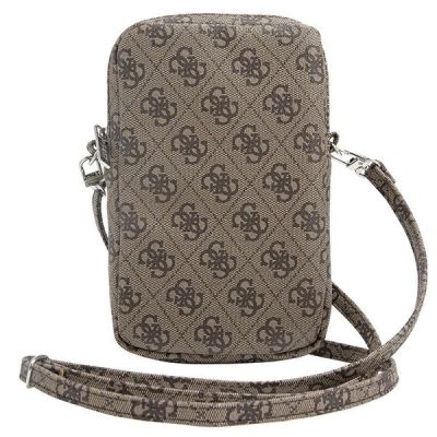 4. Guess Zip 4G Dreieckstasche - braun