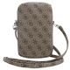 4. Guess Zip 4G Dreieckstasche - braun