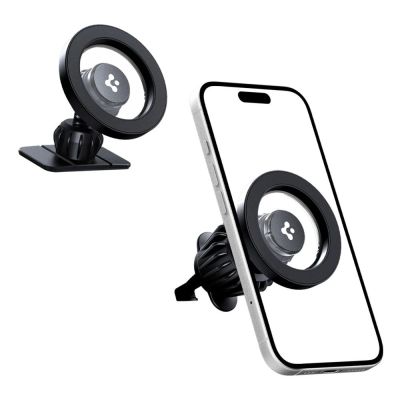 3. Spigen MFT13 MagSafe Autohalterung für Cockpit oder Lüftung - Schwarz