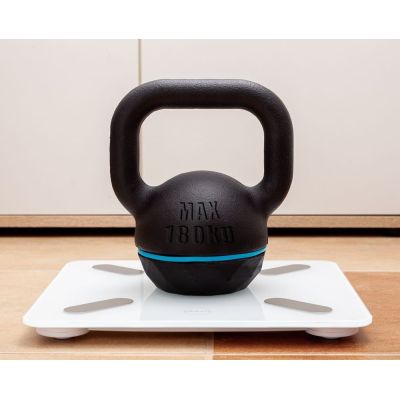 8. ELDOM SMART PERSONALWAAGE TWO 550B ULLIE MESSUNG VON FETT, MUSKEL, BMI, KÖRPERWASSER, EIGENE APP.
