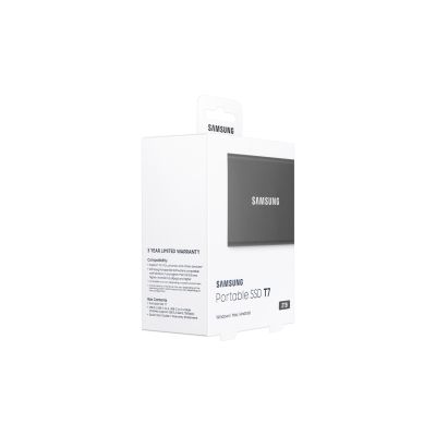 23. Samsung Portable SSD T7 2 TB USB Typ-C 3.2 Gen 2 (3.1 Gen 2) Grau