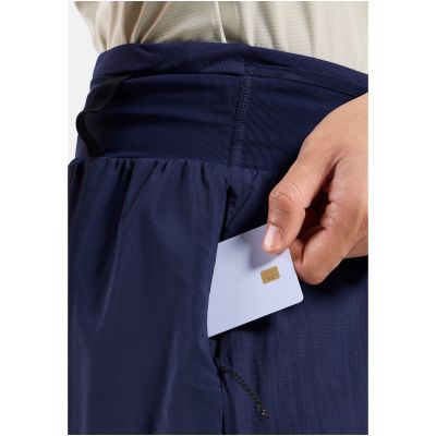 8. Herren-Shorts Odlo X-ALP TRAIL 6 INCH 2-in-1 in Marineblau
