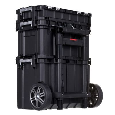 6. KETER Werkzeugkasten-Set mit Rollsystem