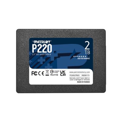 5. SSD PATRIOT P220 2 TB SATA3 2,5" P220S2TB25