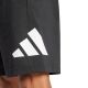 6. adidas Essentials Big Logo Single Jersey Shorts für Herren, Schwarz, IS6909