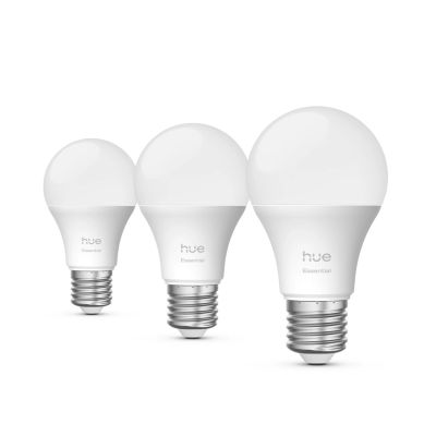 2. Philips Hue White and Color Ambiance Essential A60 – Intelligente Glühbirne E27 – 806 lm – 8 W – 3 Stück
