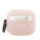 2. Karl Lagerfeld KLA3RUNCHP AirPods 3 Cover Pink/Pink Silikon Choupette Head 3D