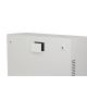 2. Lanberg Rack-Schrank, Wandmontage, 19" 4U+3U, 540x200, flaches Profil, grau (montiert)