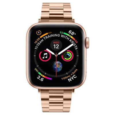 7. Spigen Modern Fit Band für Apple Watch 4/5/6/7/8/SE (38/40/41 mm) – Roségold
