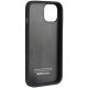 5. Audi Echtleder iPhone 14 6,1" schwarz/schwarz Hardcase AU-TPUPPCIP14-Q8/D1-BK