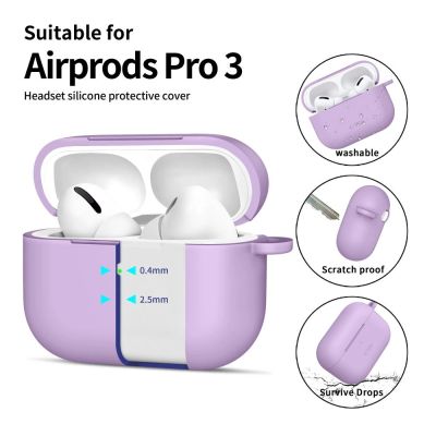 4. Tech-Protect Silikon-Hakenhülle für AirPods Pro – Lila