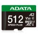 11. Speicherkarte MEMORY MICRO SDXC 512GB UHS-I ADATA UD512GUI3V30A2SP-RA1