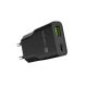 12. NATEC RIBERA GAN SLIM WANDLADEGERÄT 1x USB-A + 1x USB-C 20W SCHWARZ