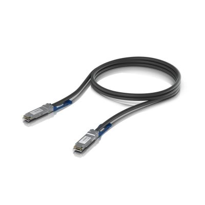 Ubiquiti UACC-DAC-QSFP28-1M InfiniBand/Glasfaserkabel Schwarz