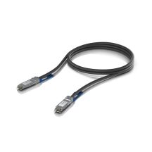 Ubiquiti UACC-DAC-QSFP28-1M InfiniBand/Glasfaserkabel Schwarz
