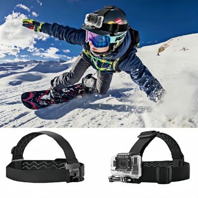 6. Tech-Protect GA100 Kopfhalterung für GoPro / DJI - Schwarz