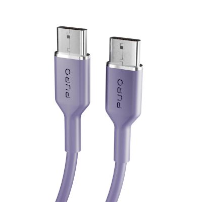 7. Puro ICON USB-C – USB-C-Kabel 1,5 m – Lila