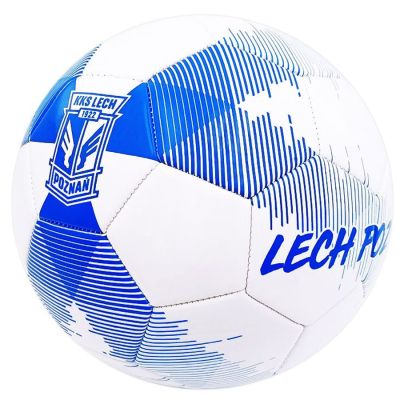 3. Weiß-blauer Wappenball von Lech Poznań