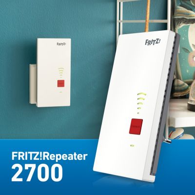 4. Repeater 2700 Netzwerkverstärker 125 Mbit/s Weiß
