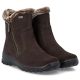 4. Rieker L7162-25 Wasserdichte, isolierte Damen-Ankle-Boots aus Leder, dunkelbraun