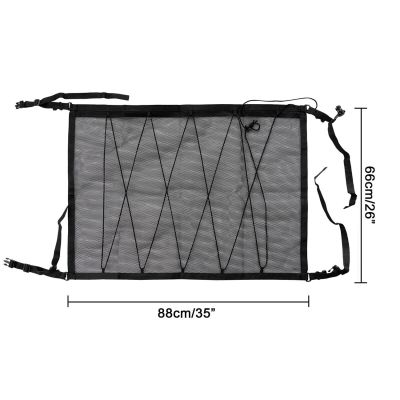 2. Wozinsky Universal-Auto-Deckenorganizer-Netz – Schwarz