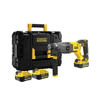 2. STANLEY SDS+ Akku-Schlagbohrmaschine 18V V20 2x4Ah Koffer