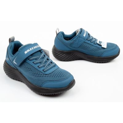 7. Skechers Bounder-Quantarun Leichte Slip-On-Sportschuhe für Kinder