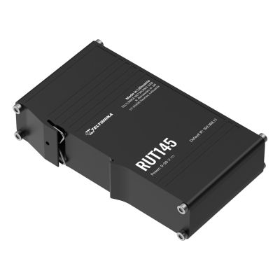 3. Teltonika RUT145 WLAN-Router Fast Ethernet Single Frequency (2,4 GHz) Schwarz