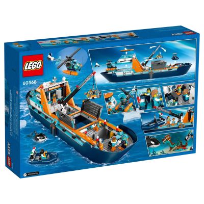 13. LEGO City 60368 Arktis-Explorerboot