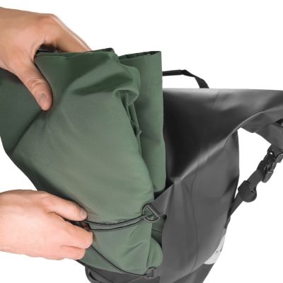 13. Wozinsky Wasserdichte Fahrradtasche 25L Schwarz (WBB24BK)