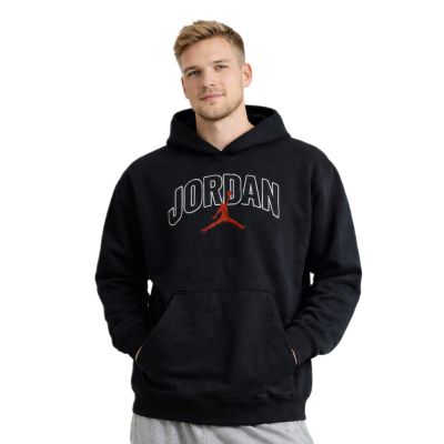4. Air Jordan Brooklyn Fleece Herren-Hoodie Schwarz - IB7241-010