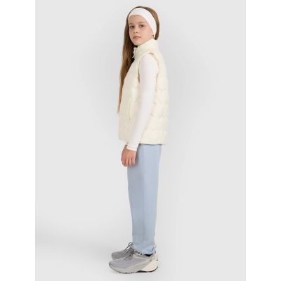 4. Mädchen-Daunenweste mit Synthetikfüllung 4F 4FJRAW25TVJAF323-11S