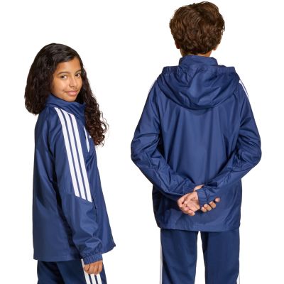 11. adidas Tiro 26 League Kinderjacke in Marineblau JY9725