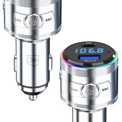 9. 3-in-1-Sender, 48 W, QC, PD, PPS, USB-C, USB-A, 3mk Hyper Car Power Transmitter