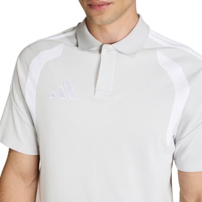 4. Herren-Poloshirt adidas Tiro 26 League, hellgrau, KF3399