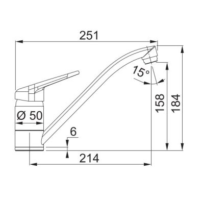 2. FRANKE Novara Plus Schwenk-Küchenarmatur 115.0470.654