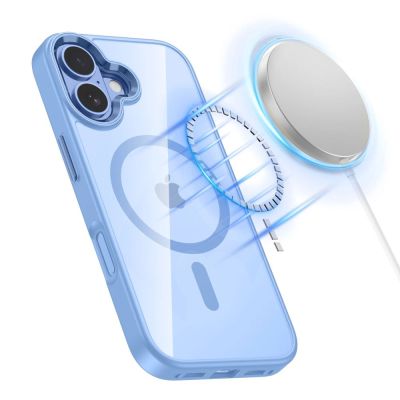 4. Tech-Protect MagMat MagSafe Hülle für iPhone 17 - Transparentblau