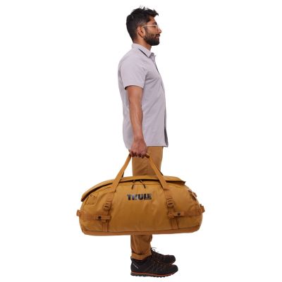 9. Thule Chasm TDSD303 Sporttasche, goldbraun, 70 l, Polyester, braun