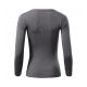 3. Malfini Fit-T LS W MLI-16936 Stahl
