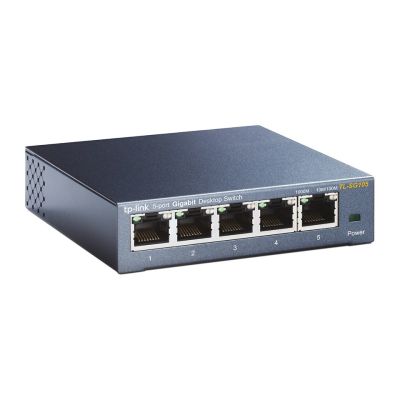 2. Switch TP-LINK TL-SG105 (5x 10/100/1000Mbps)