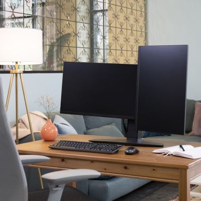 4. Ergotron NEOFLEX Dual Monitor Lift Stand/24 Zoll 6,4-15,4 kg Hubhöhe 12,7 MISD 3 Jahre
