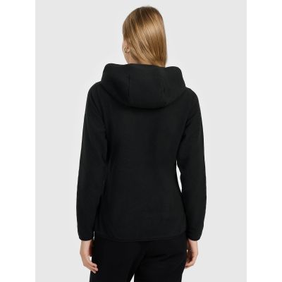 2. Damen-Fleecejacke mit Kapuze, schmal geschnitten, Größe 4F 4FRAW25TFLEF495-20S