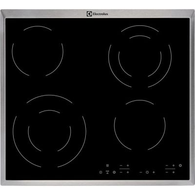 Electrolux EHF6342XOK Cerankochfeld (4 Kochzonen; schwarz)