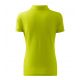2. Malfini Cotton W MLI-21362 Limettenpoloshirt