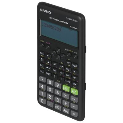 8. CASIO FX-82ESPLUS-2 Wissenschaftlicher Taschenrechner, 252 Funktionen, 77 x 162 mm, schwarze Box
