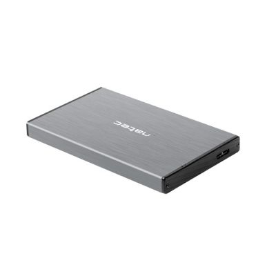 4. NATEC Rhino Go NKZ-1281 Festplattengehäuse (2,5"; USB 3.0; Aluminium; Grau)