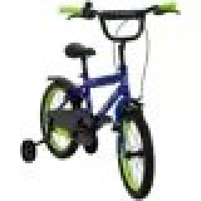 5. Huffy Pro Thunder 16" Blau-Grünes Fahrrad (21625W)