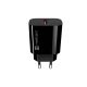 4. NATEC RIBERA 1X USB-A 18W SCHWARZES WANDLADEGERÄT